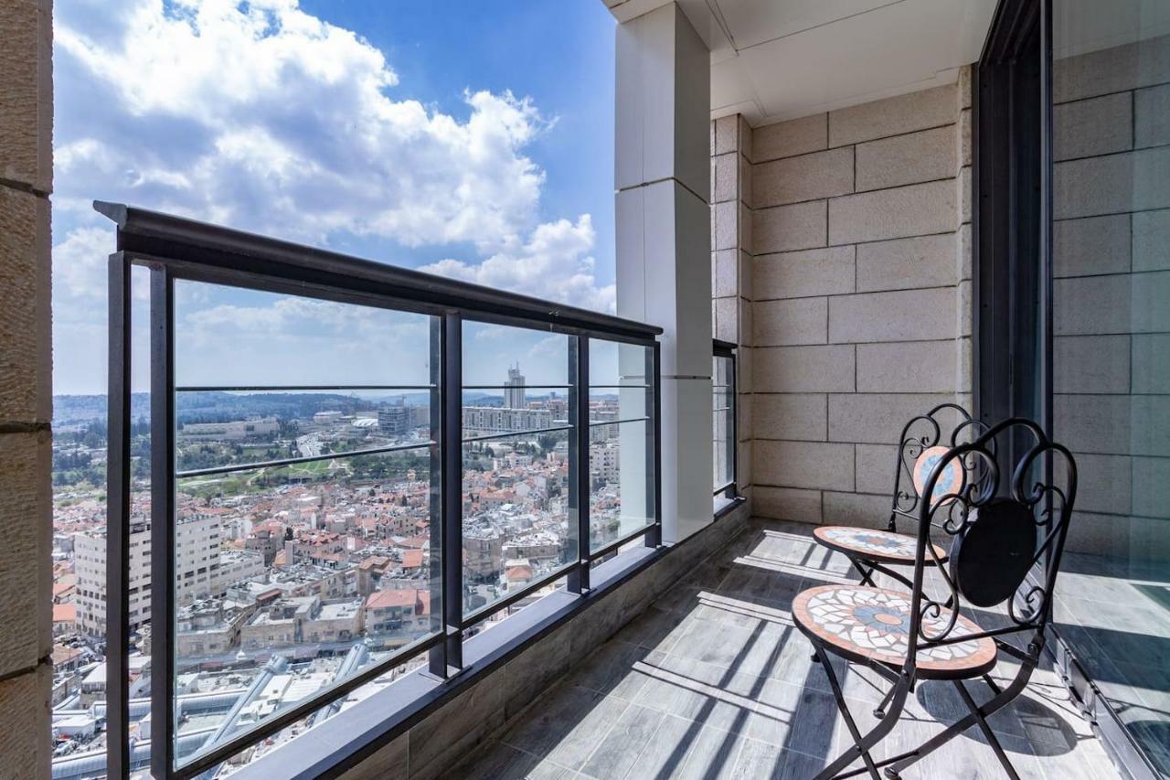 Magical 3Br/Parking With Amazing View, City Center Baitulmaqdis Luaran gambar