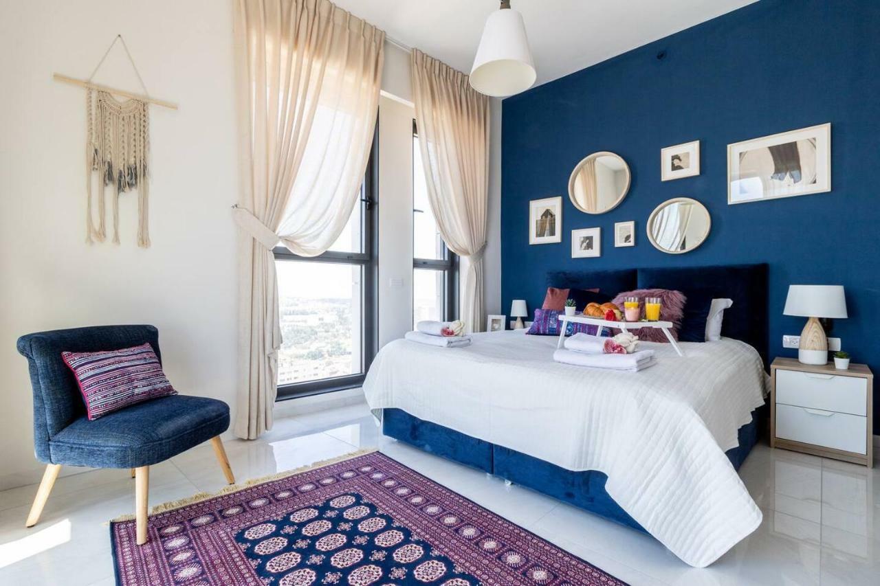 Magical 3Br/Parking With Amazing View, City Center Baitulmaqdis Luaran gambar